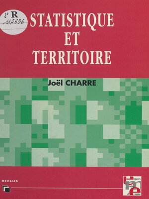 cover image of Statistique et territoire